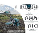Benzininis kultivatorius KS 7HP-1050G